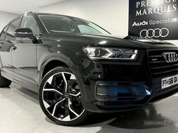 Black Used 2017 Audi Q7 Advanced SUV | £20,950