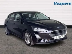 Black Used 2022 Ford Focus Titanium X Hatchback | £16,200 (Fair price)