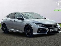 Silver Used 2021 Honda Civic Sport Hatchback | £19,099 (Fair price)