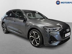Grey Used 2022 Audi e-tron Black Edition SUV | £25,699 (Fair price)