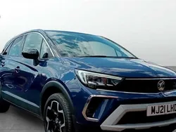 Blue Used 2021 Vauxhall Crossland Elite SUV | £13,899 (Fair price)