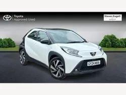 White Used 2024 Toyota Aygo Hatchback | £16,303 (Fair price)