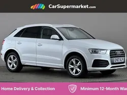 White Used 2017 Audi Q3 Sport SUV | £12,397 (Fair price)