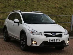 White Used 2016 Subaru XV Premium SUV | £7,995 (A bit pricey)