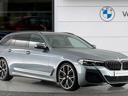 Blue Used 2022 BMW 520 M Sport Estate | £28,646 (Fair price)
