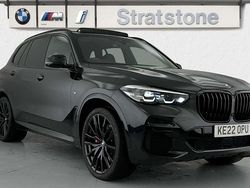 Black Used 2022 BMW X5 M Sport SUV | £46,997 (Fair price)