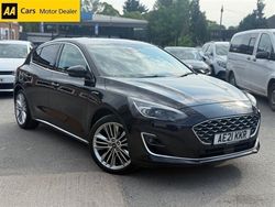 Black Used 2021 Ford Focus Vignale Hatchback | £14,995 (Fair price)