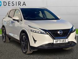 Storm white Used 2021 Nissan Qashqai Tekna SUV | £19,990 (Fair price)