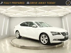 White Used 2016 Skoda Superb SE L Executive Hatchback | £10,490 (Fair price)