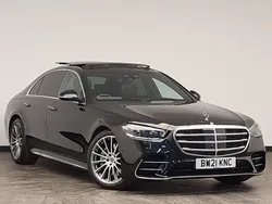 Black Used 2021 Mercedes S350 AMG Line Premium Sedan | £63,898
