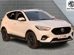 White Used 2023 MG ZS Exclusive Sedan | £13,712 (Fair price)