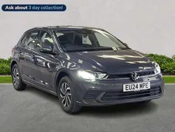 Grey Used 2024 VW Polo Life Hatchback | £19,385 (Fair price)