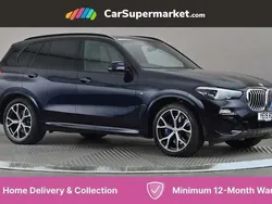Black Used 2019 BMW X5 M Sport SUV | £38,397 (Fair price)