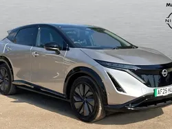 Silver New 2025 Nissan Ariya Evolve SUV | £42,750 (Good price)