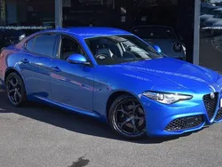 Blue Used 2021 Alfa Romeo Giulia Veloce Sedan | £27,990 (Fair price)