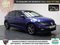 Blue Used 2019 VW Polo R-line Hatchback | £12,890 (Fair price)