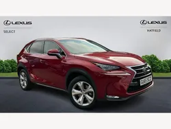 Red Used 2015 Lexus NX300h SUV | £16,990 (Expensive)