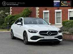 White Used 2023 Mercedes C200 Exclusive Luxury Sedan | £34,690