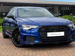 Blue Used 2022 Audi A6 Black Edition Estate | £44,980 (Expensive)