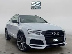 White Used 2018 Audi Q3 Black Edition SUV | £17,990 (Fair price)