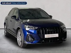 Blue Used 2025 Audi Q3 Black Edition SUV | £36,708 (Fair price)