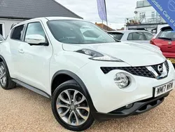White Used 2017 Nissan Juke Tekna SUV | £7,495 (Fair price)