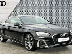 Black Used 2024 Audi A5 S-Line Coupe | £29,711 (Good price)
