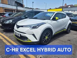 White Used 2017 Toyota C-HR SUV | £11,750 (Fair price)