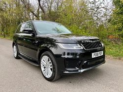 Santorini black Used 2018 Land Rover Range Rover Sport HSE SUV | £22,250 (Fair price)