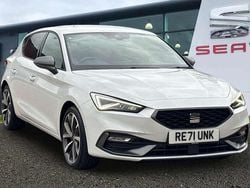 White Used 2021 Seat Leon FR Sport Hatchback | £16,163 (Fair price)