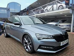 Business grey metallic Used 2021 Skoda Superb SportlinePlus Estate | £21,980 (Good price)