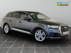 Grey Used 2017 Audi Q7 S-Line SUV | £16,995 (Good price)