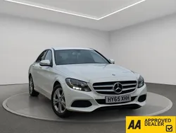 White Used 2015 Mercedes C200 Executive Sedan | £7,250 (Fair price)