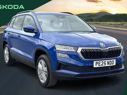 Blue Used 2025 Skoda Karoq SE Drive SUV | £23,490 (Good price)