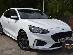 White Used 2021 Ford Focus ST-Line Hatchback | £12,995 (Fair price)