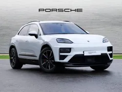 White New 2024 Porsche Macan Turbo SUV | £94,990