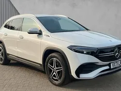 Moonstone white metallic Used 2021 Mercedes EQA250 AMG line SUV | £20,830 (Fair price)