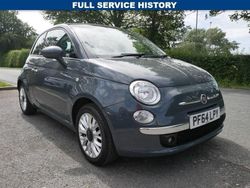 Grey Used 2015 Fiat 500C Lounge Cabriolet | £5,899 (Fair price)