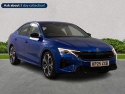 Blue Used 2025 Skoda Octavia vRS Hatchback | £31,999 (Expensive)