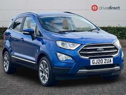 Blue Used 2020 Ford Ecosport Titanium SUV | £11,298 (Fair price)