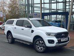 White Used 2022 Ford Ranger Wildtrack Pickup | £18,750 (Good price)