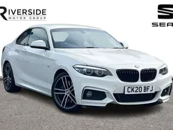 Alpine white gloss Used 2020 BMW 220 M Sport Coupe | £17,490 (Good price)