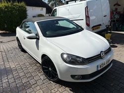 White Used 2014 VW Golf Cabriolet GT Cabriolet | £10,794