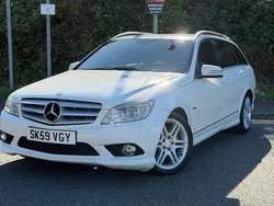 White Used 2009 Mercedes C220 Estate | £2,650 (Super price)