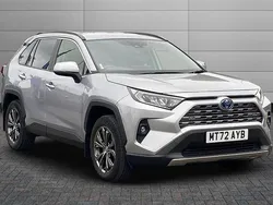 Silver Used 2022 Toyota RAV4 Hybrid Design SUV | £29,595 (Fair price)