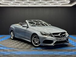 Silver Used 2013 Mercedes E350 AMG Cabriolet | £8,990 (Fair price)
