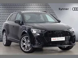 Black Used 2025 Audi Q3 S-Line SUV | £42,000 (Expensive)