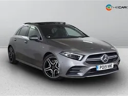 Grey Used 2019 Mercedes A35 AMG Premium Plus Hatchback | £22,975 (Good price)