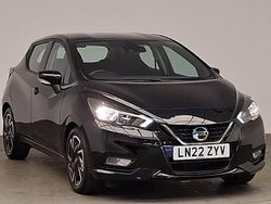 Black Used 2022 Nissan Micra Acenta Hatchback | £15,998 (A bit pricey)