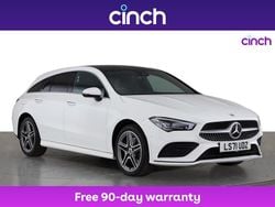 White Used 2021 Mercedes CLA250e AMG Line Premium Plus Sedan | £21,749 (Good price)